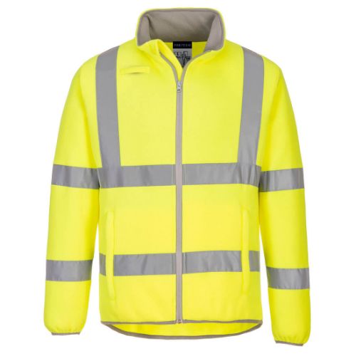 Portwest Eco Hi-Vis Fleece Jacket Yellow Yellow